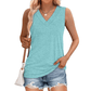✨Dámské bez rukávů V-Neck Slim Loose Casual Tank Top