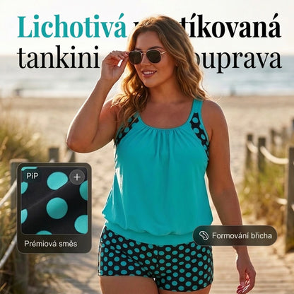 👙Dámské dvoudílné plavky s puntíky✨🏖️