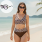 👙🌊Dámský dvoudílný bikini set s vysokým pasem