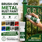 ✨🔥🖌️Osvěžte natřené povrchy jedním jednoduchým nástřikem!✨🏠Metalická stříbrná barva na vodní bázi s vestavěným štětcem💥👍