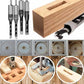 💁‍♂️Woodworking Square Hole Drill Bits / Adaptérový držák⚒️
