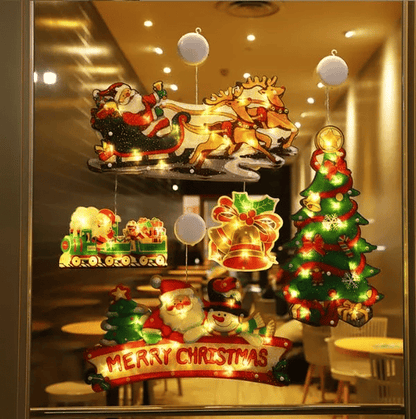 🎅Reducere de Crăciun 50%🎄Lumini suspendate pentru fereastră de Crăciun🎁