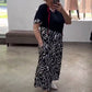 【M-4XL】👗Alkalmi patchworkové dámské šaty