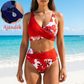 🌸🌿 Zdůrazněte svou postavu – Dámský květinový set bikin s vysokým pasem (EU S-XL) – Platba na dobírku 🌊👙