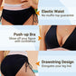 ⛱️ S-4XL 🌺 Barevné blokové bikiny s vysokým pasem a korzetem 🌈👙