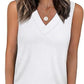 ✨Dámské bez rukávů V-Neck Slim Loose Casual Tank Top