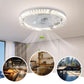 💨🏠2 v 1 Nastavitelná ztlumená ventilátorová lampa s dálkovým ovládáním