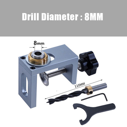 👍8/10/12mm Nastavitelný pomocný nástroj pro vrtání do krytu Rebounder🔩.