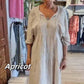 👗 Dámské jednobarevné šaty z bavlny a lnu