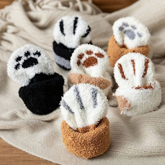 ❄️Zimní bestsellery❄️Ponožky Cat Claw