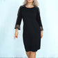 💖[S-4XL] Nové elegantní patchworkové šaty