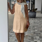 Women’s Casual Round-Neck Sleeveless Dress