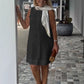 Women’s Casual Round-Neck Sleeveless Dress