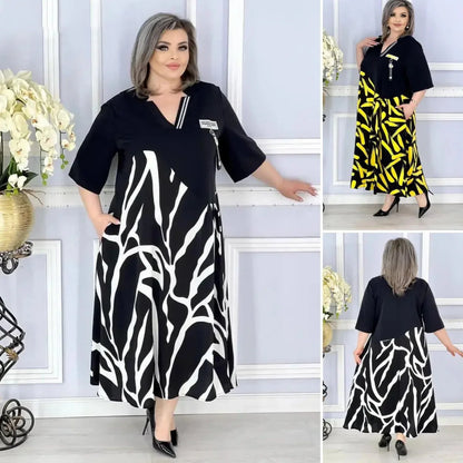 【M-4XL】2025 nové módní＆ pohodlné letní šaty.