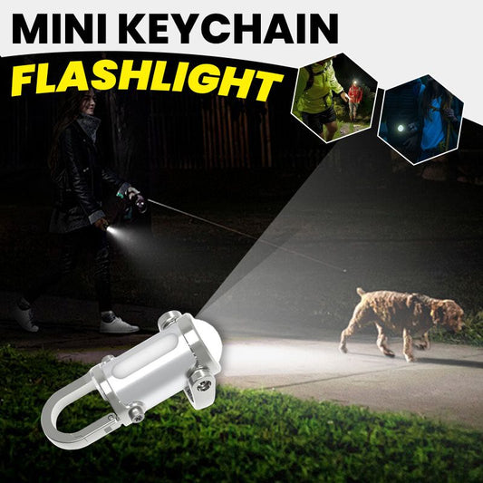 🔦Přenosná, dobíjecí, svítivá kapesní svítilna na klíče
