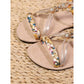 🌺Dámské boho PU kožené ploché sandály👡