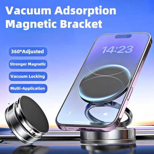 🔥Kup 1 a dostaneš 1 zdarma🔥360° nastavitelný vakuový magnetický držák na telefon