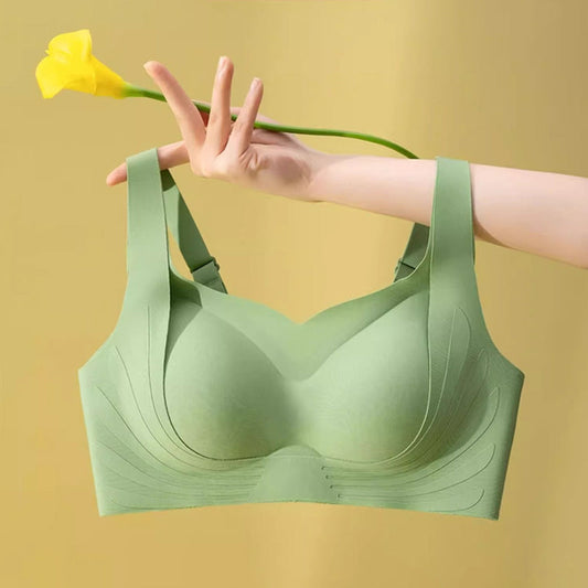 🍃Bezešvá vyvýšená podprsenka s push-up efektem