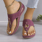 ✨Dámské sandály Slip-On Wedge Thong