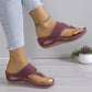 ✨Dámské sandály Slip-On Wedge Thong
