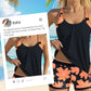 🔥👙 Dámský dvoudílný plavecký set s potiskem Tankini a šortky