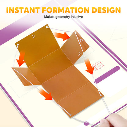 👶✨Kniha pro výuku 3D geometrie s tahacími provázky