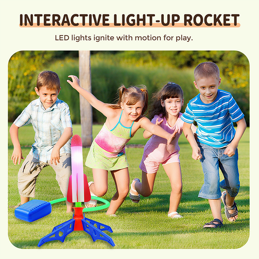 🚀LED raketomet pro děti