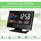 🔥Digitální stolní budík LED s monitorem teploty a vlhkosti a předpovědí počasí