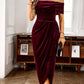 Elegantní dámské šaty s off-shoulder strihem 🎄 -49%