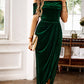 Elegantní dámské šaty s off-shoulder strihem 🎄 -49%