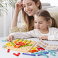 Skládací puzzle s perforovanou deskou