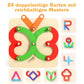 Skládací puzzle s perforovanou deskou