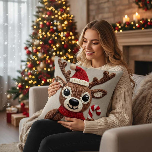 🎅Bez slavnostního vánočního polštáře 18x18
