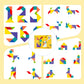 🔥Magnetické 3D puzzle Tangram pro děti