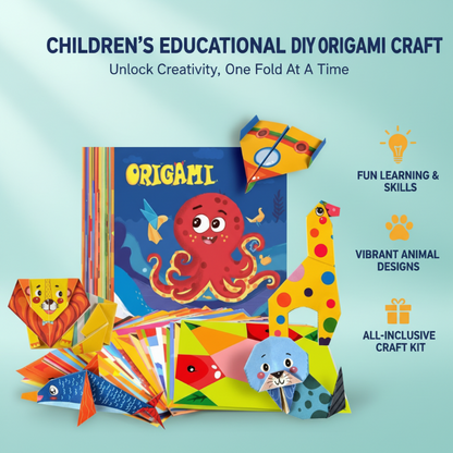 Dětské vzdělávací DIY Origami řemeslo