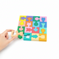 Dřevěné puzzle s geometrickými tvary pro batolata