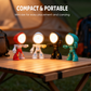 Mini kreativní robot stolní lampa