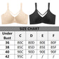 🏆 💐Dámská Elegantní Průsvitná Plná Podpora Plus Size Podprsenka