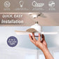 🔥40W LED stropní ventilátor s osvětlením – extrémně tichý, s dálkovým ovládáním 🎯