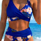 🌸🌿 Zdůrazněte svou postavu – Dámský květinový set bikin s vysokým pasem (EU S-XL) – Platba na dobírku 🌊👙