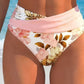 🌸🌿 Zdůrazněte svou postavu – Dámský květinový set bikin s vysokým pasem (EU S-XL) – Platba na dobírku 🌊👙