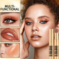 💄 🌈 Tyčinka s přechodovými očními stínmi 3 v 1 – Zahnutá špička, dlouhotrvající, voděodolná a roztírá se jedním tahem ✨