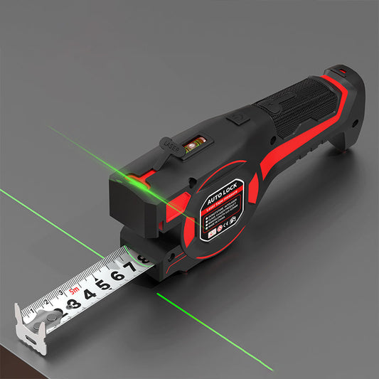 📢📢⏰Svinovací metr 2 v 1 s laserovým zaměřovačem