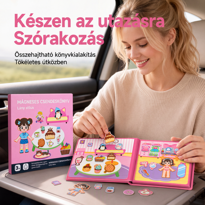 🌟 Magnetická tichá kniha pro vývojáře v raném vzdělávání, rozpoznávání scén – Rozlučte se se závislostí na obrazovce