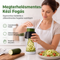🥒 Ruční spirálový kráječ zeleniny – Kreativní krájení zeleniny doma