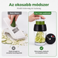 🥒 Ruční spirálový kráječ zeleniny – Kreativní krájení zeleniny doma