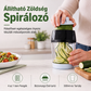 🥒 Ruční spirálový kráječ zeleniny – Kreativní krájení zeleniny doma