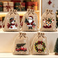 🎄 50% SLEVA! 🎁 Vánoční dárkové pytlíky – vánoční motivy stahovací šňůrka a odolný materiál ✨🎅