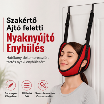 💪 Pomůcka pro protahování krční páteře k upevnění na dveře – domácí řešení pro uvolnění ztuhlých krčních svalů