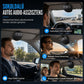 🚗 Bluetooth hands-free sada SP11 na sluneční clonu do auta, automatické zapnutí pomocí vibračního senzoru, podpora A2DP a hlasové oznámení volajícího